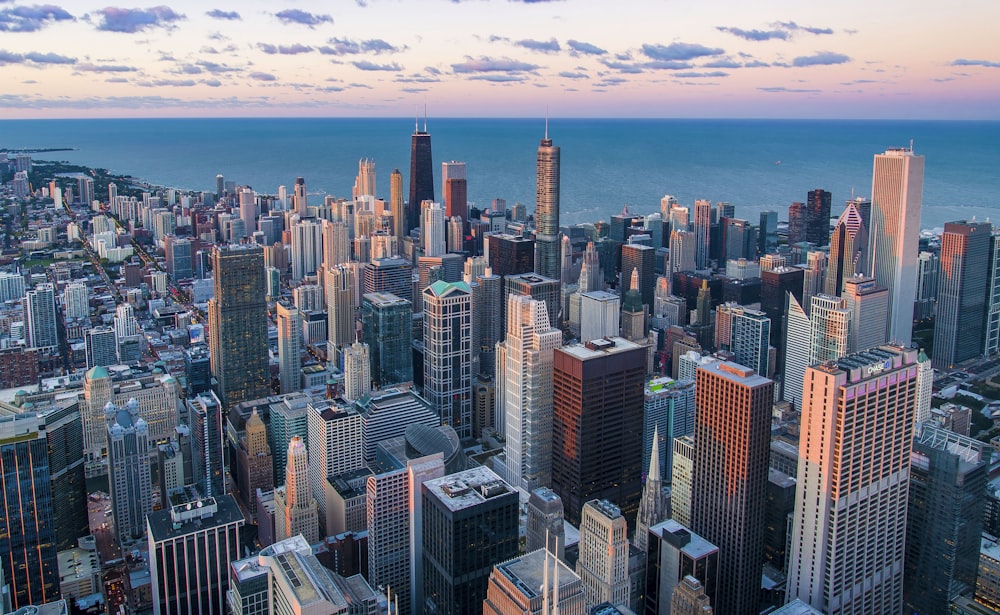 Global security operations cityscape